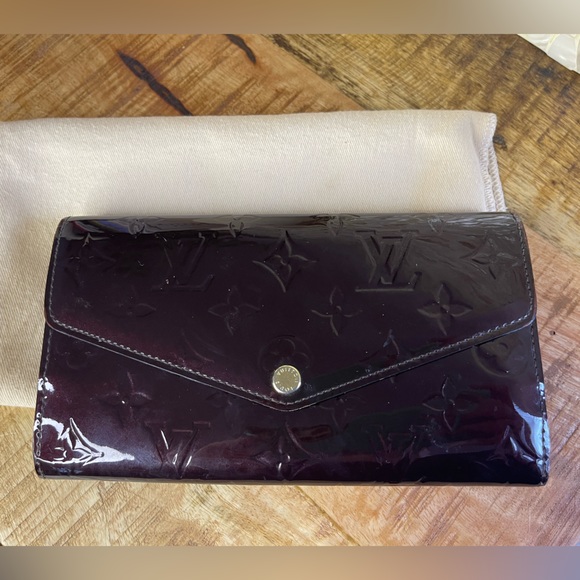 LV Louis Vuitton Vernis Portefeuille Sarah Long Wallet - Picture 2 of 14